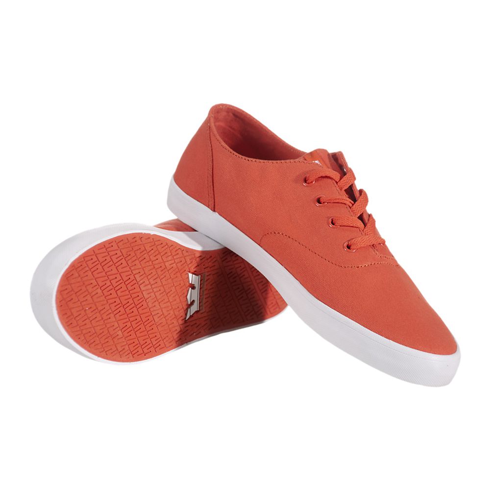 Baskets Basses Supra Wrap Rouge Fiesta Red Homme | GOM-73179222